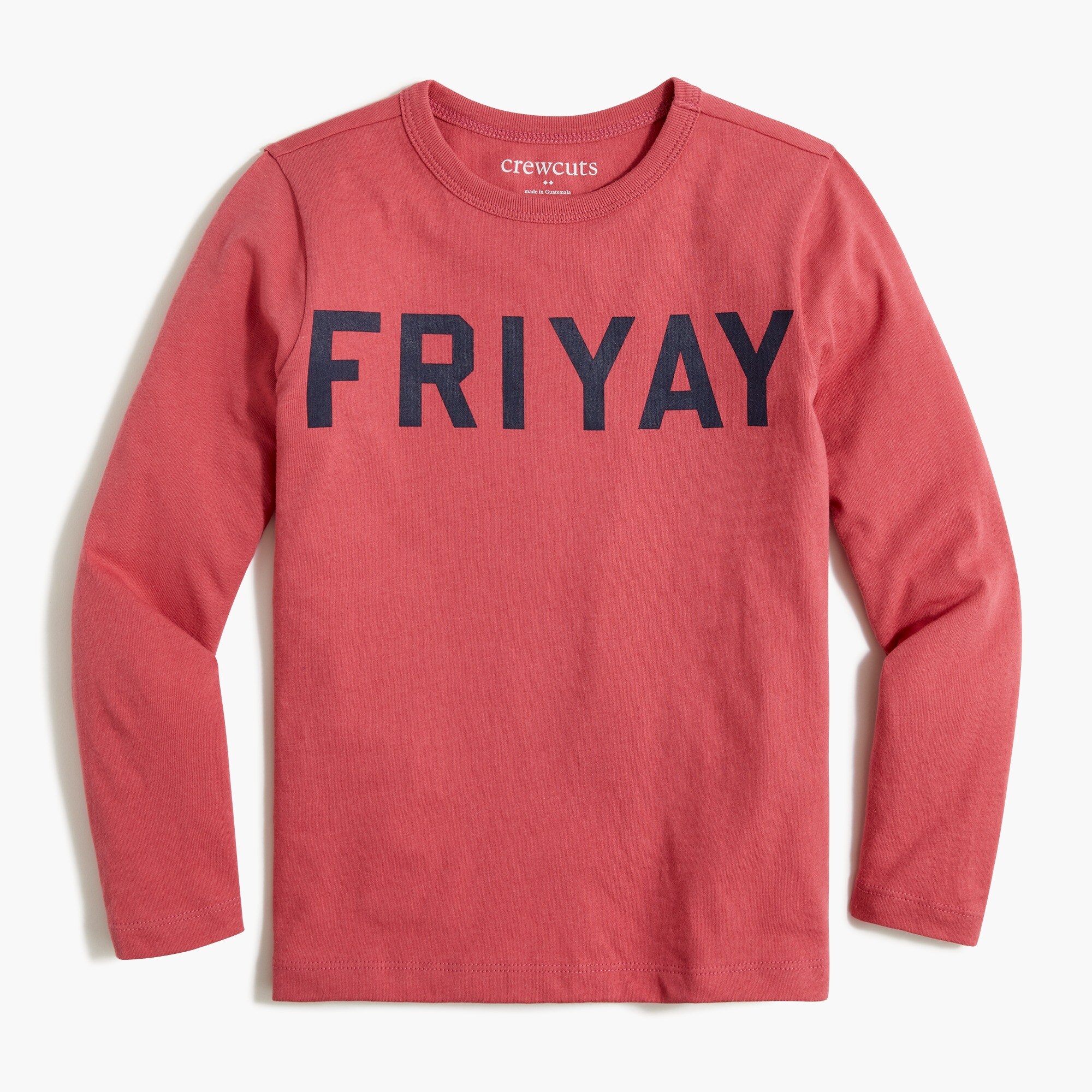 boys' long-sleeve "friyay" graphic tee for boys