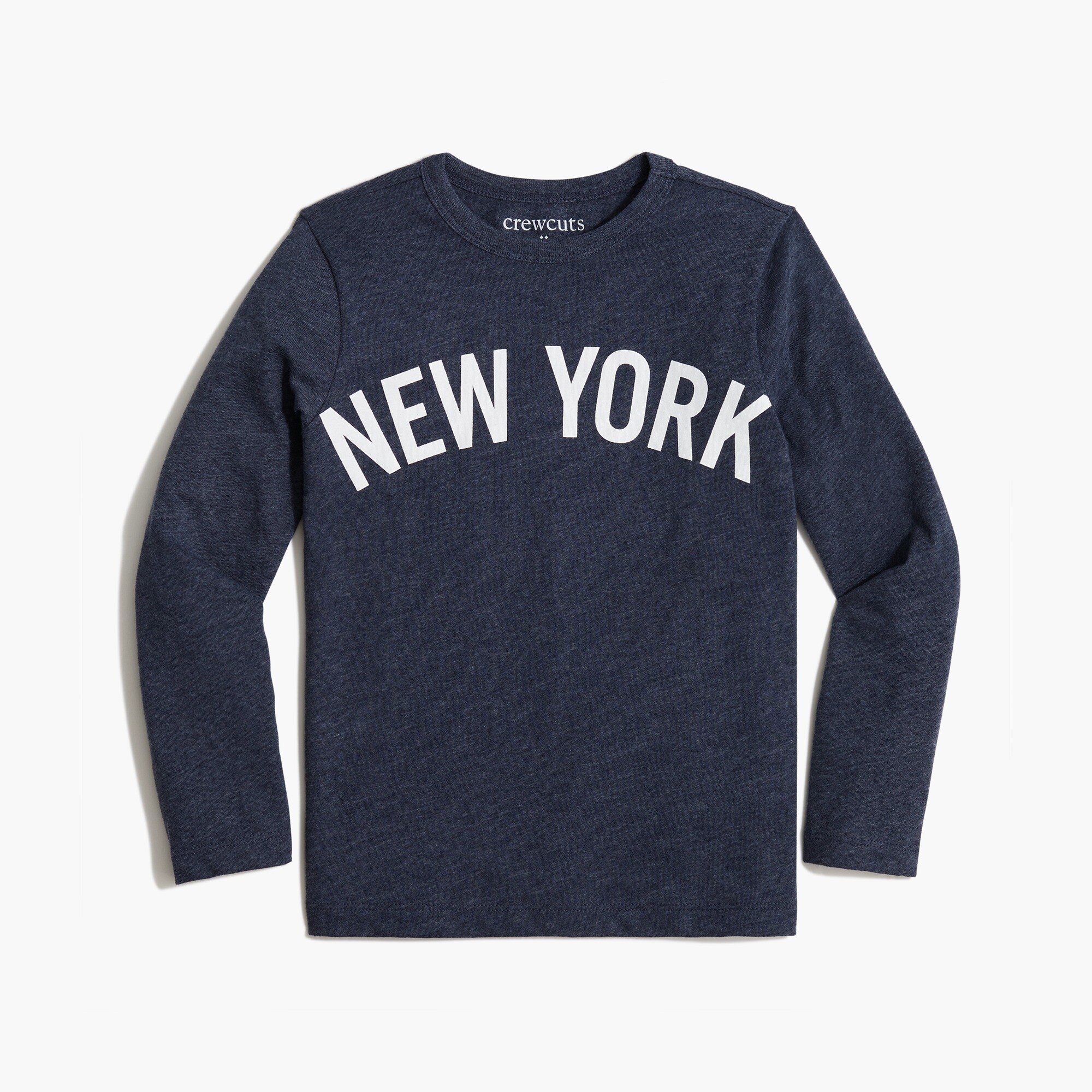 Boys' long-sleeve "New York" graphic tee