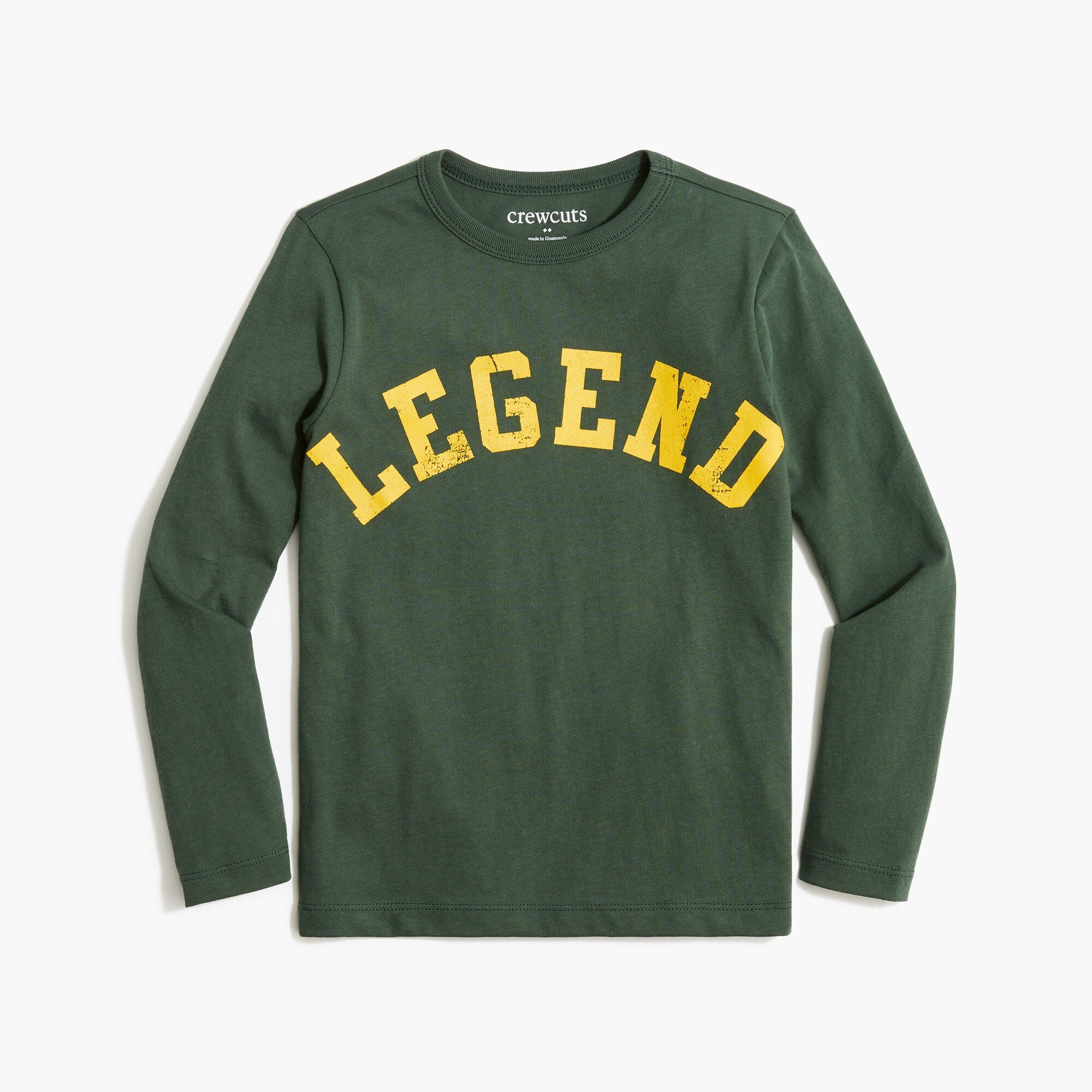 Boys' long-sleeve "legend" graphic tee