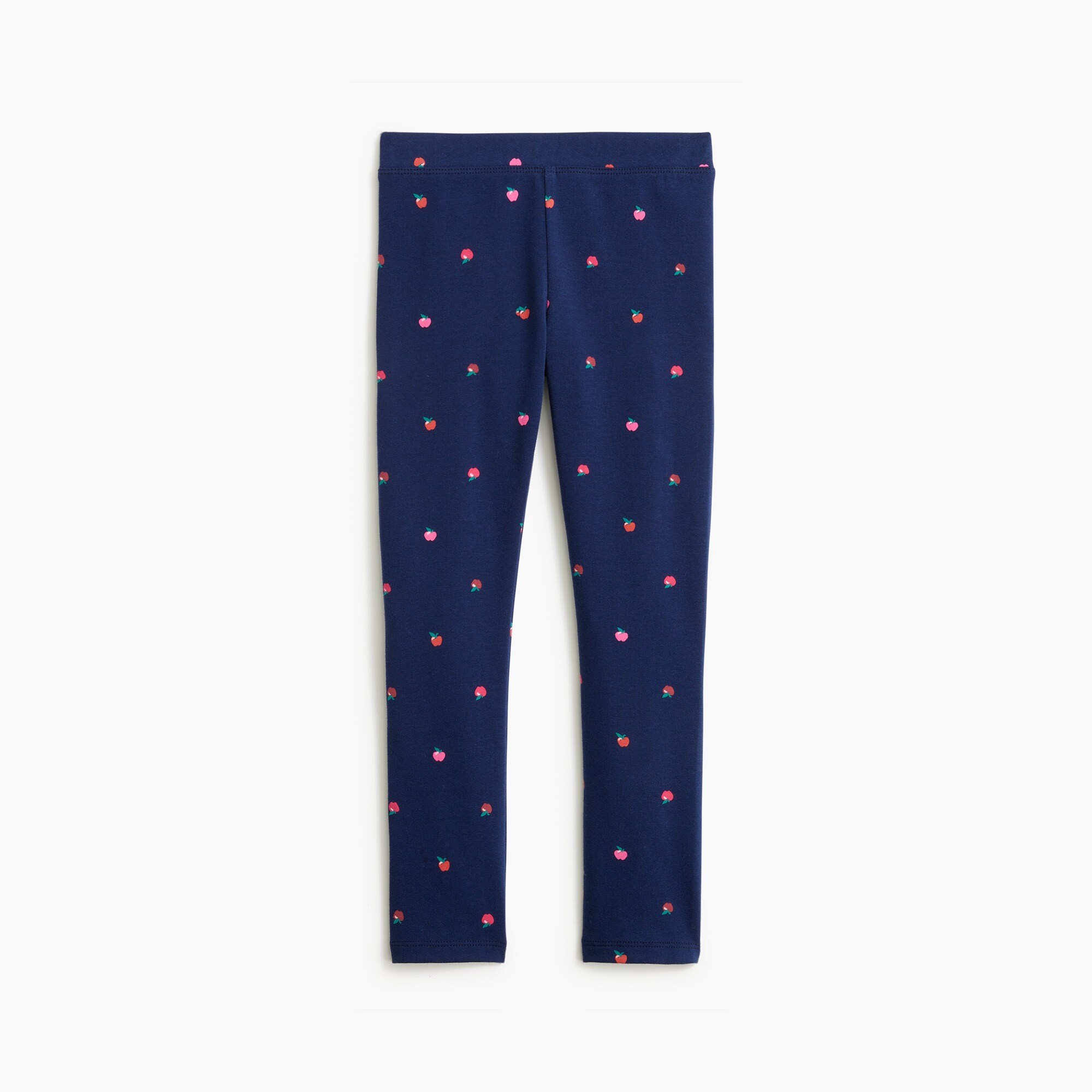 Girls' tiny apple leggings