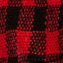 Crewmutts printed sweater for dogs BRAZEN KING RED BLK factory: crewmutts printed sweater for dogs for women