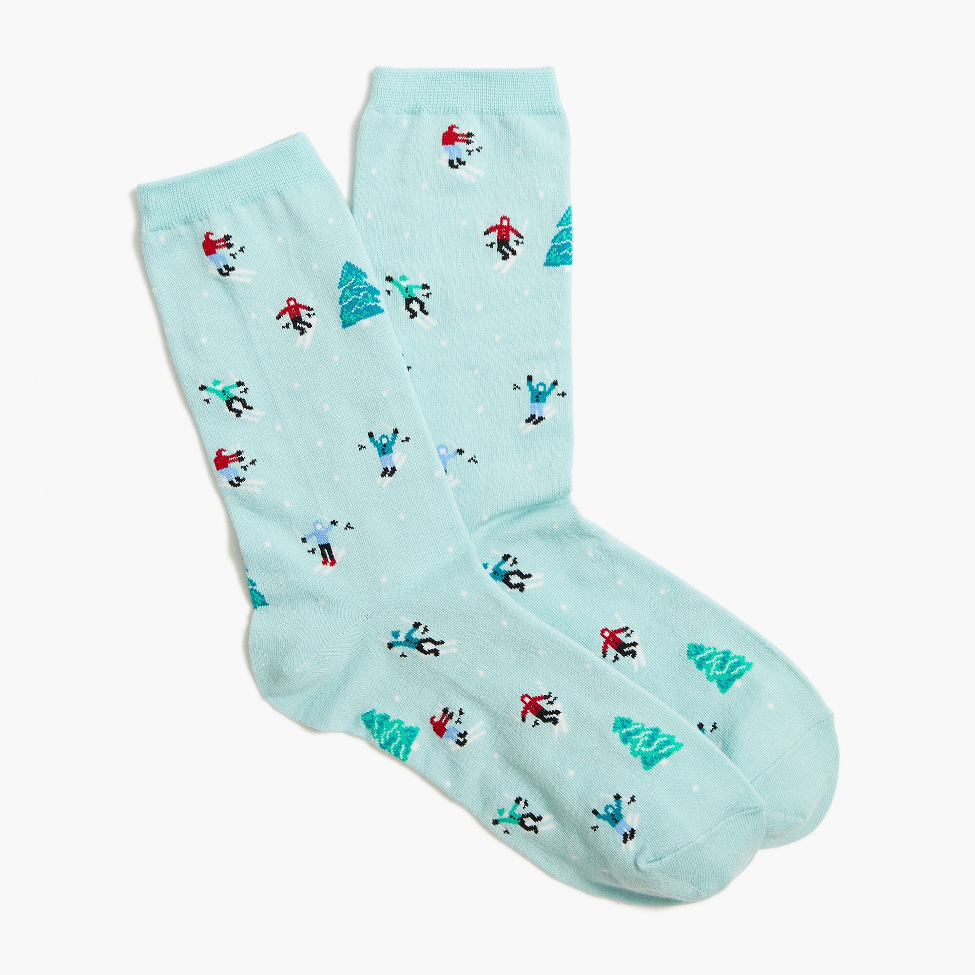 Ski mountain trouser socks