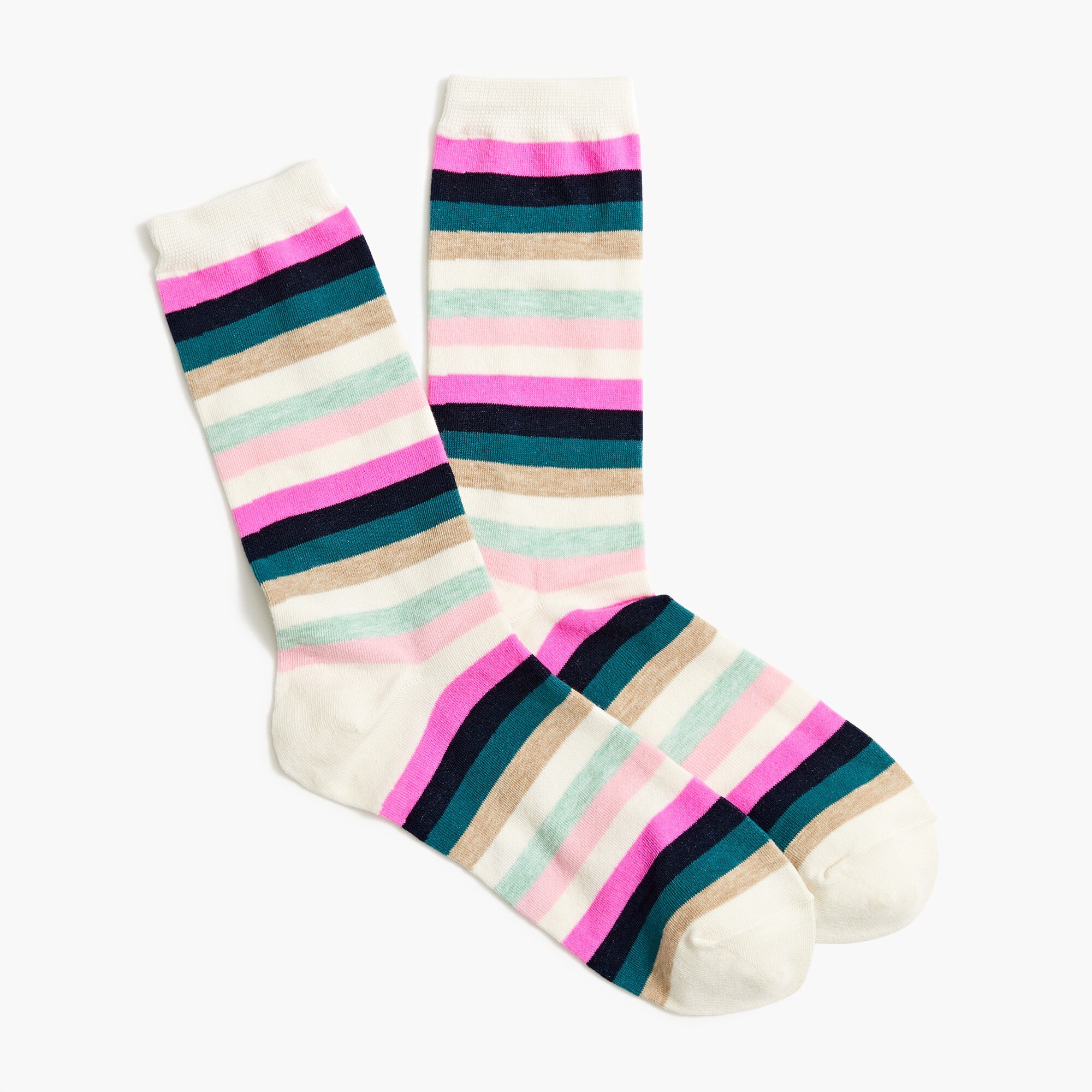 Multistripe trouser socks