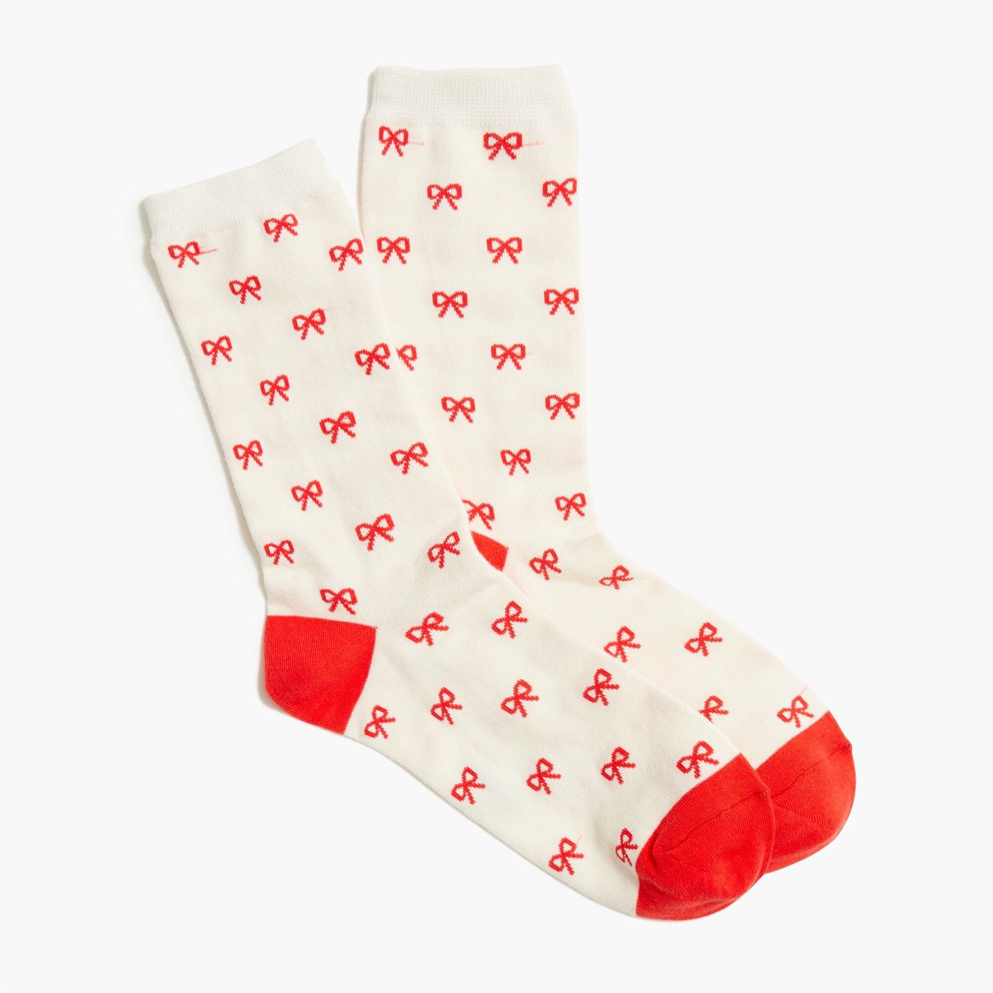 Bows trouser socks