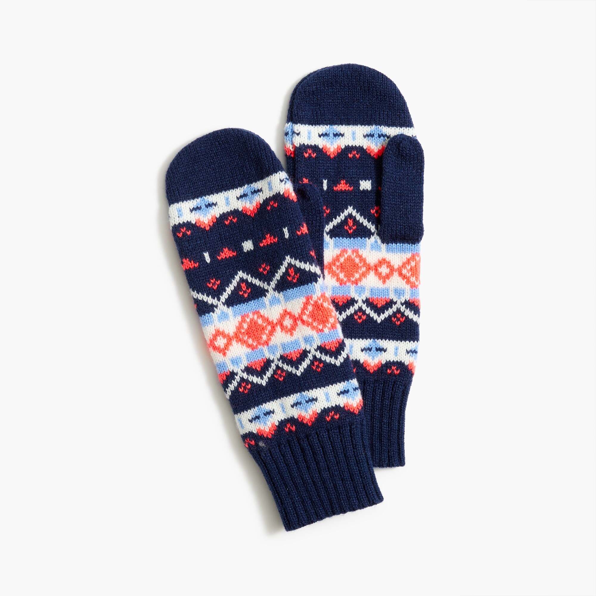Fair Isle mittens
