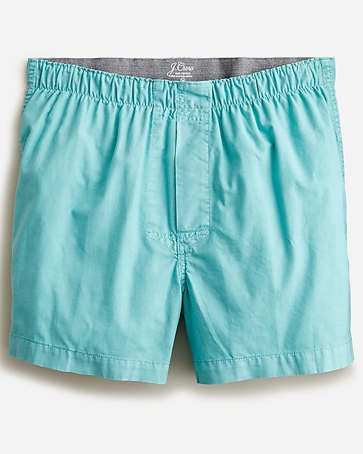  Boxer shorts in garment-dyed Broken-in organic cotton oxford