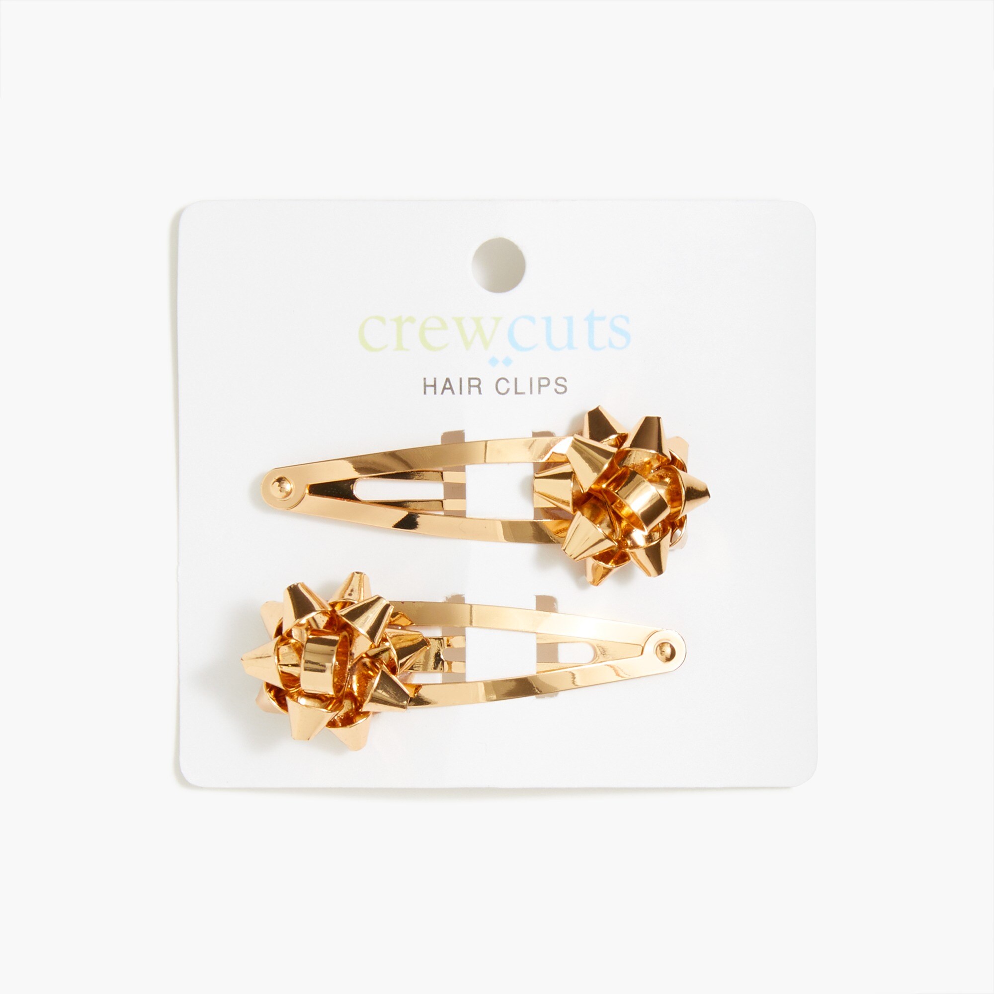 Girls' bow hair clips