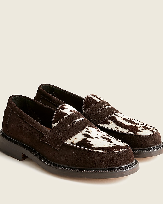 j.crew: limited-edition blackstock &amp; weber® x j.crew ellis loafers for men, right side, view zoomed