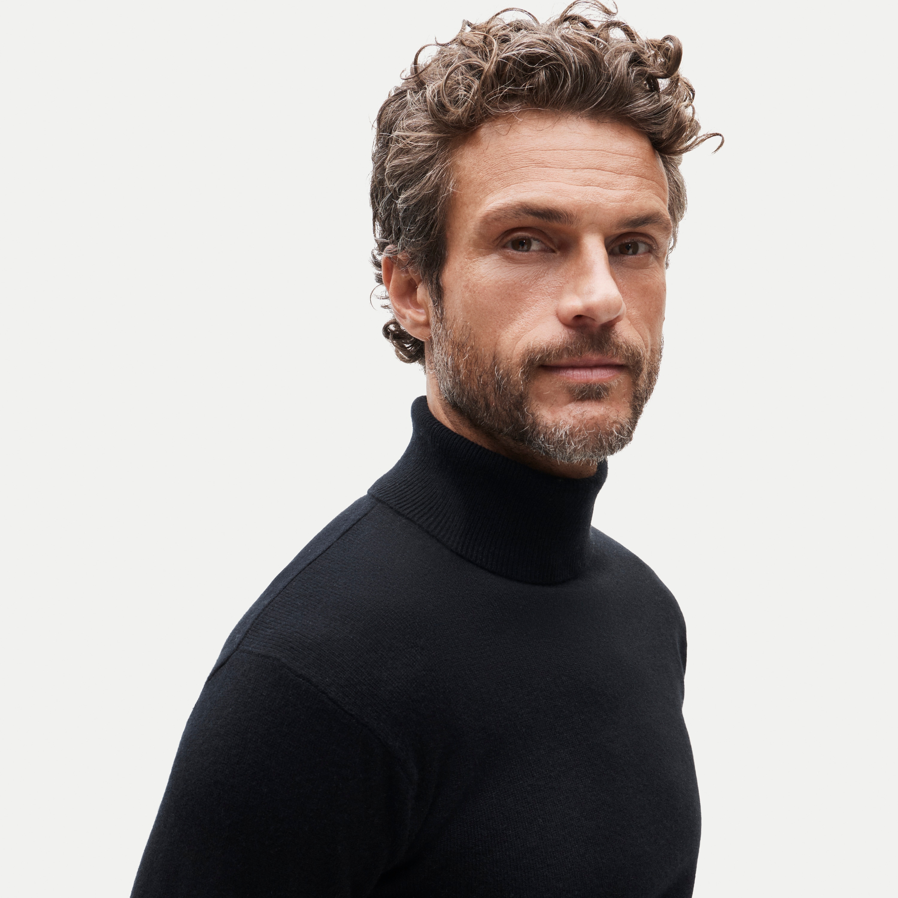 Cashmere turtleneck sweater - thumbnail 2