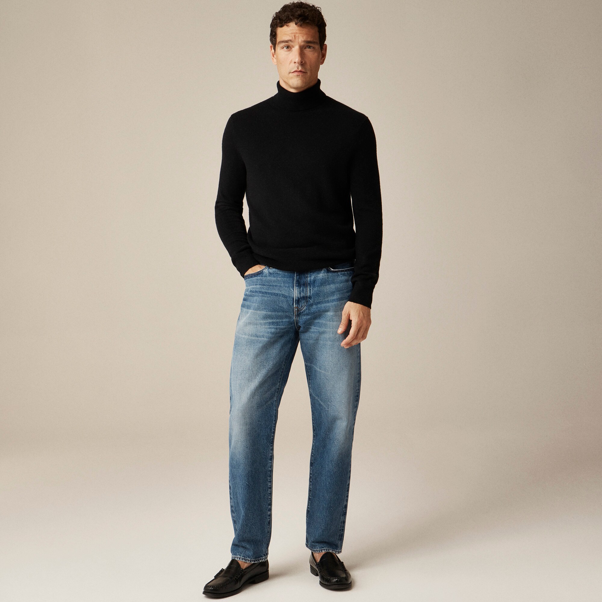 Cashmere turtleneck sweater