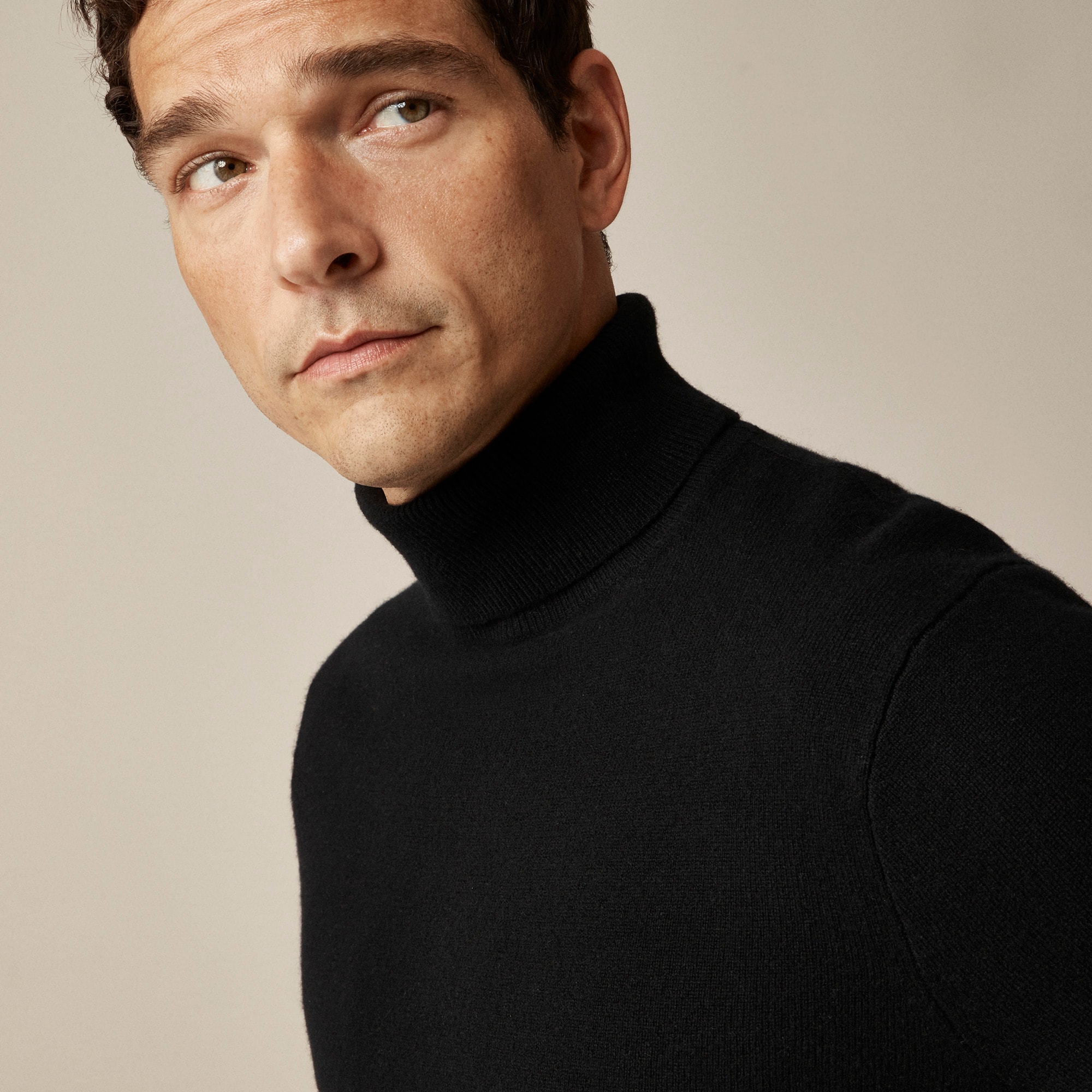 Cashmere turtleneck sweater