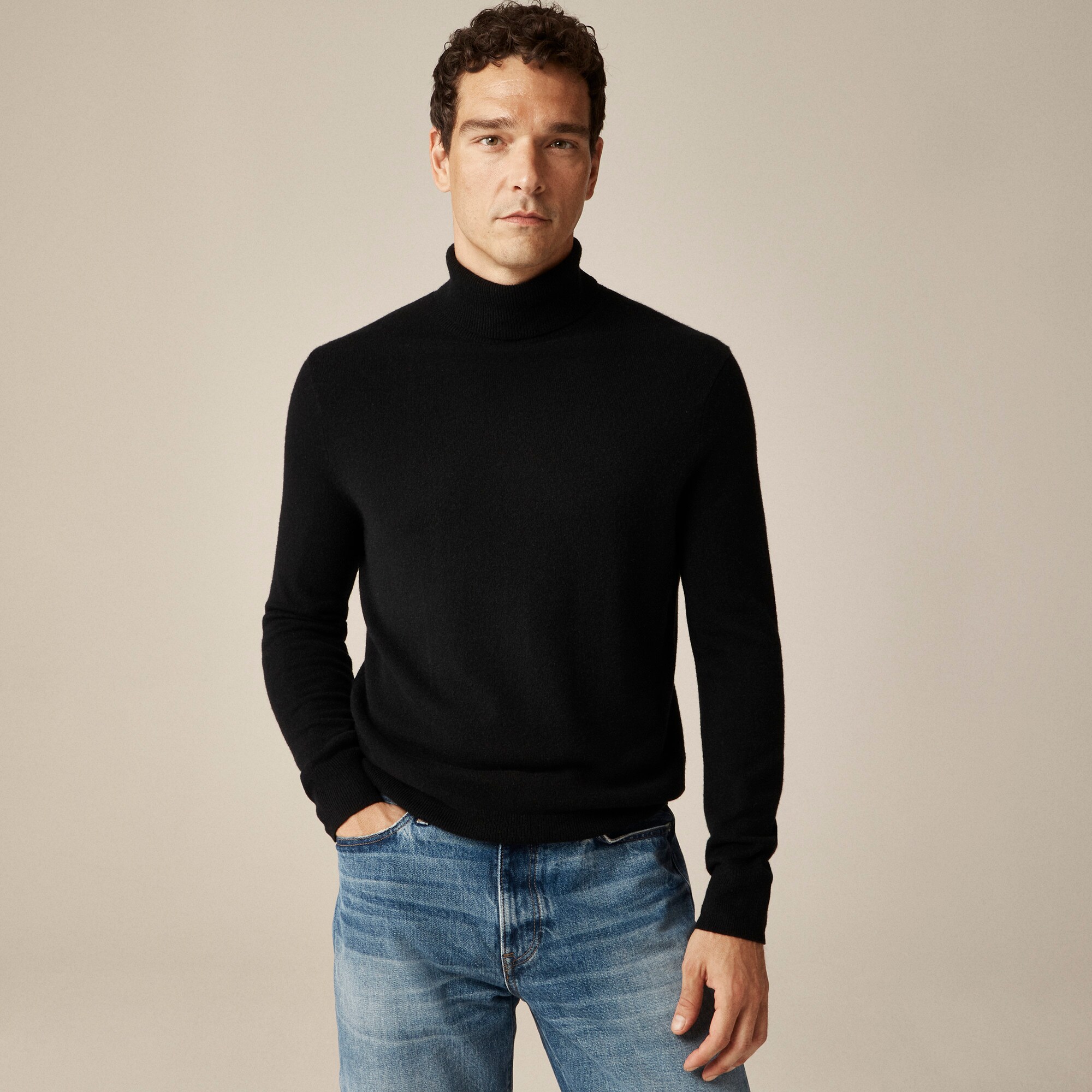 mens Cashmere turtleneck sweater