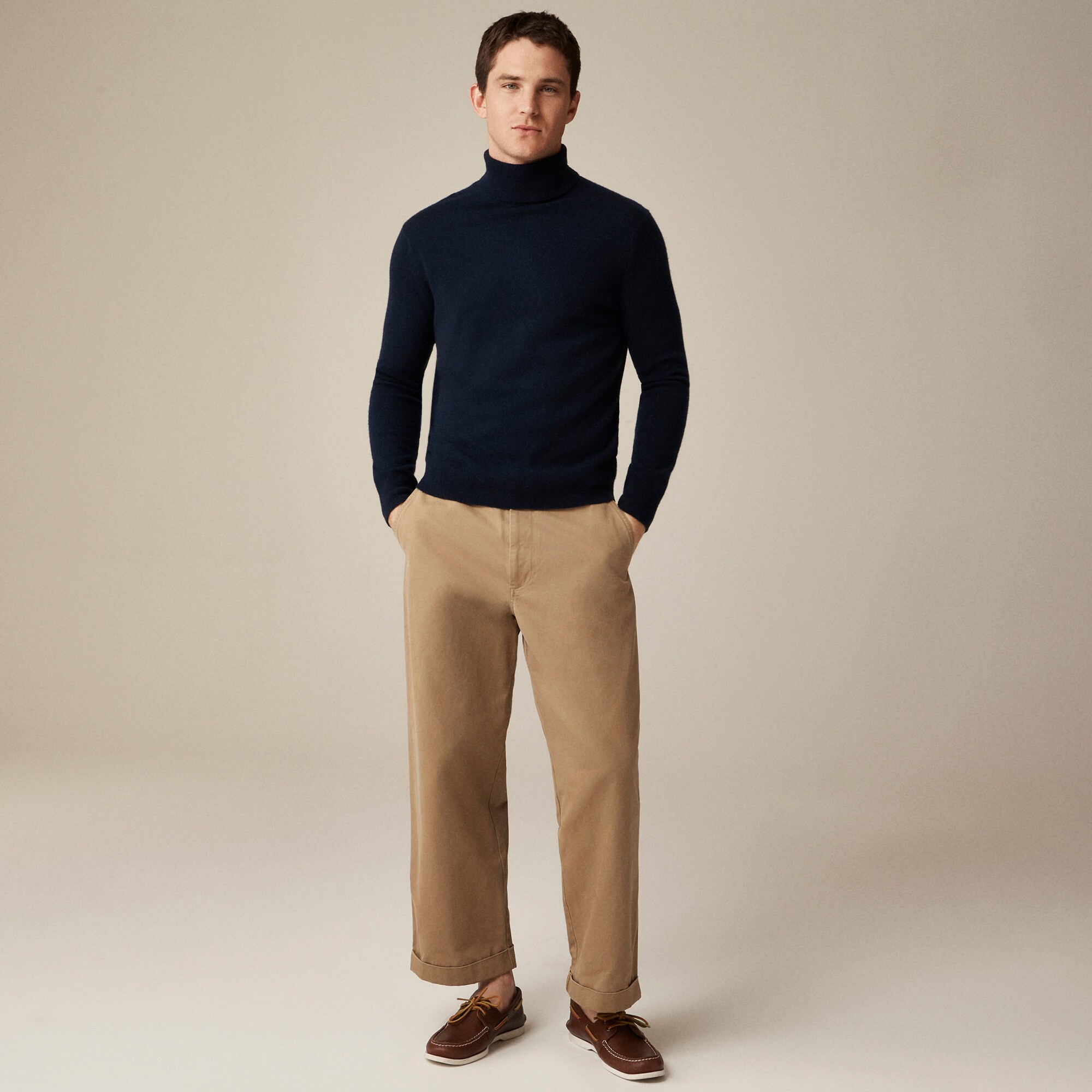 Cashmere turtleneck sweater
