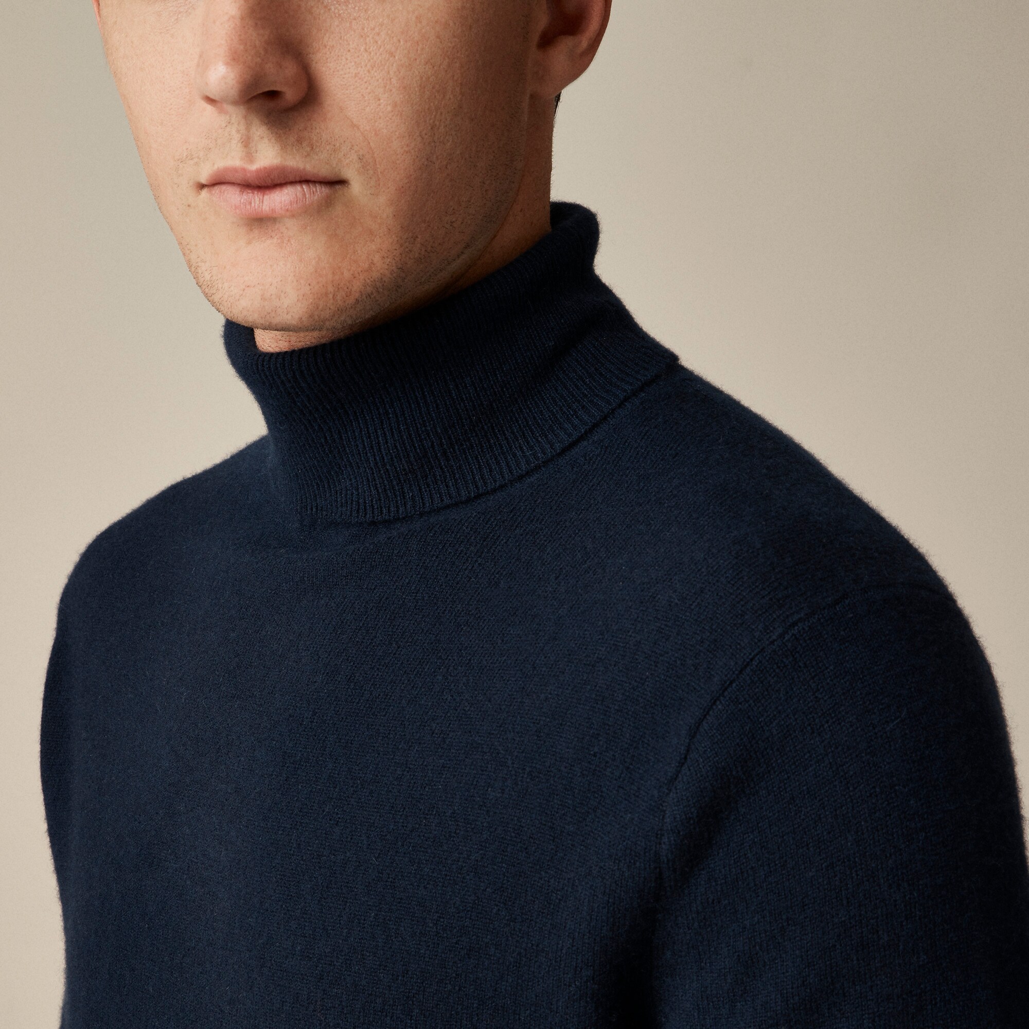 Cashmere turtleneck sweater