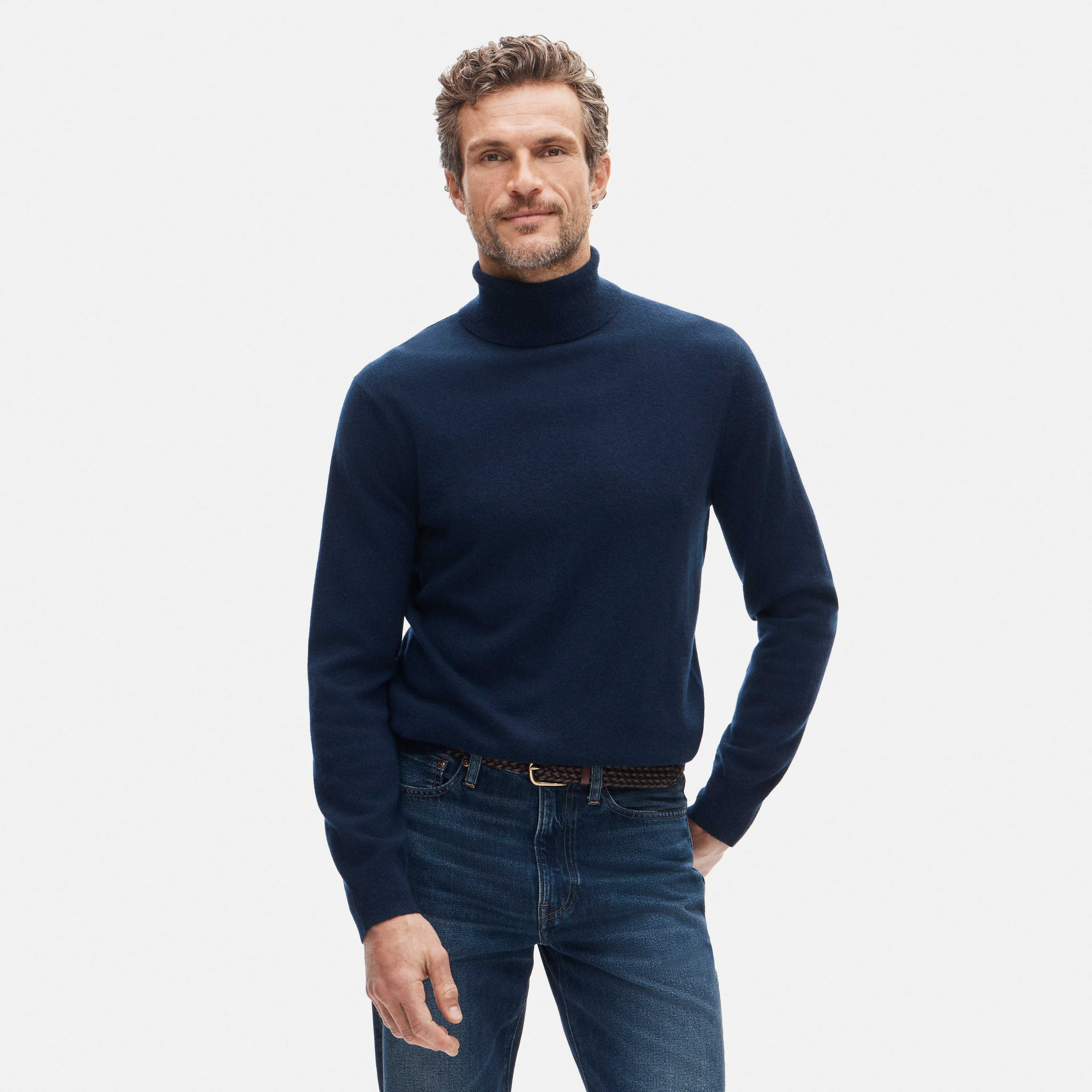 Cashmere turtleneck sweater