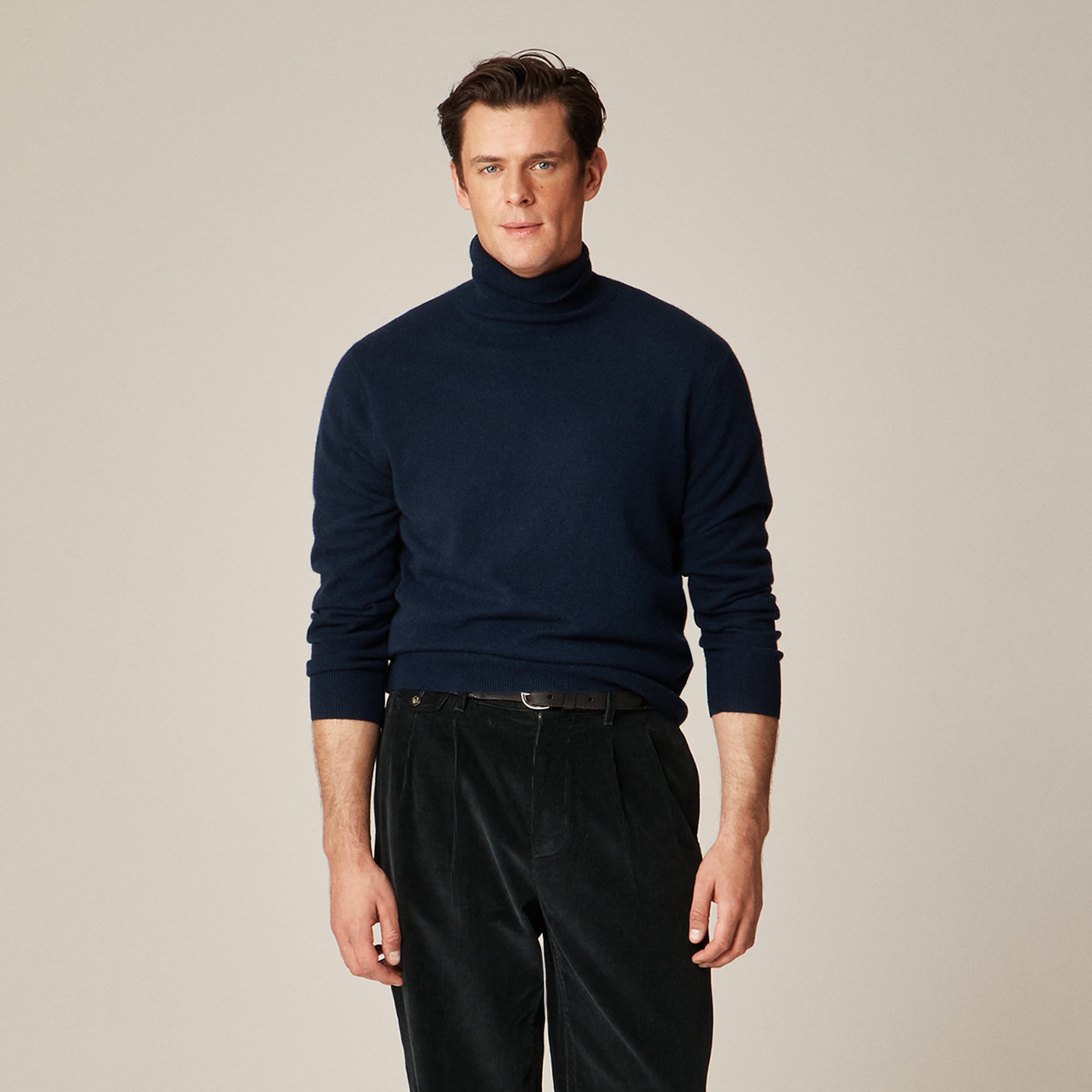 Cashmere turtleneck sweater