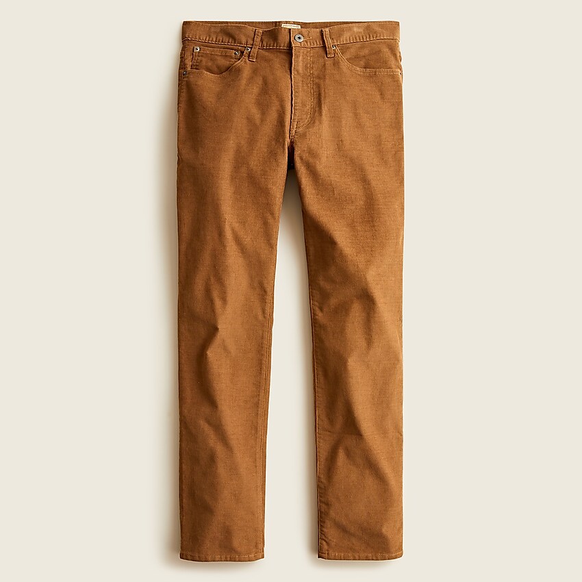 j.crew: 1040 athletic-fit stretch corduroy pant for men, right side, view zoomed
