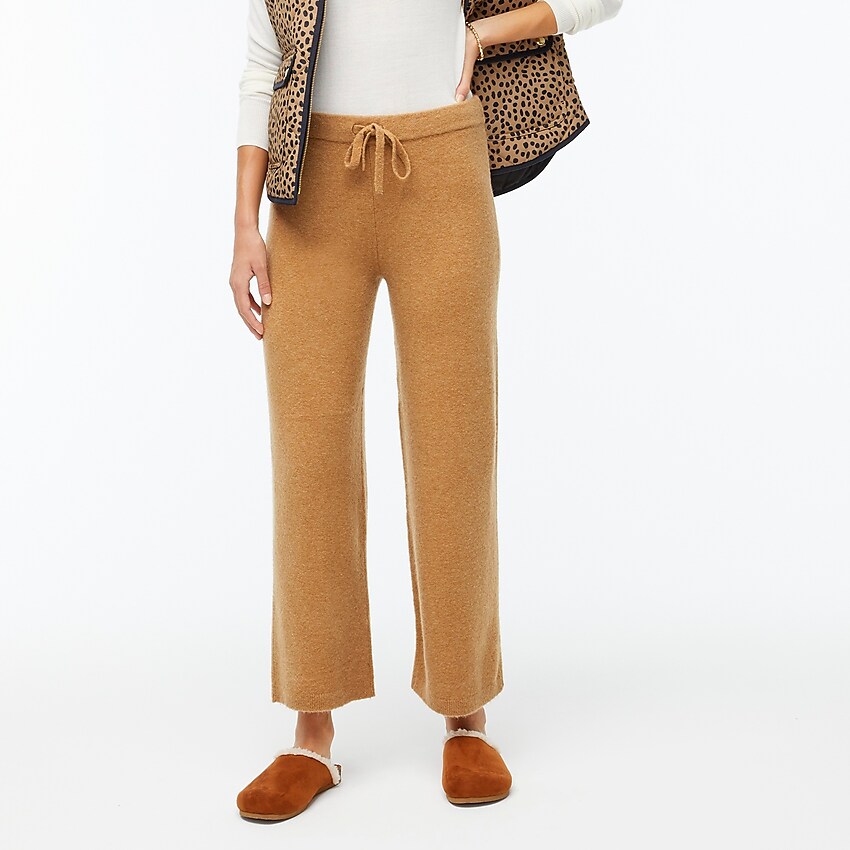 factory: sweater-pant in extra-soft yarn for women, right side, view zoomed