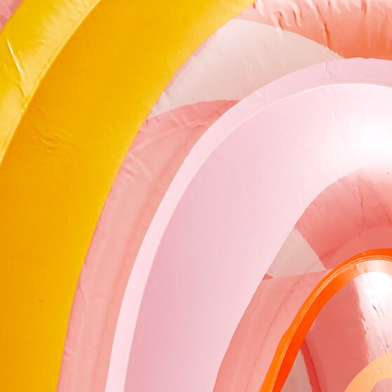 Kids' Sunnylife™ inflatable sprinkler rainbow PEACHY PINK j.crew: kids' sunnylife™ inflatable sprinkler rainbow for boys