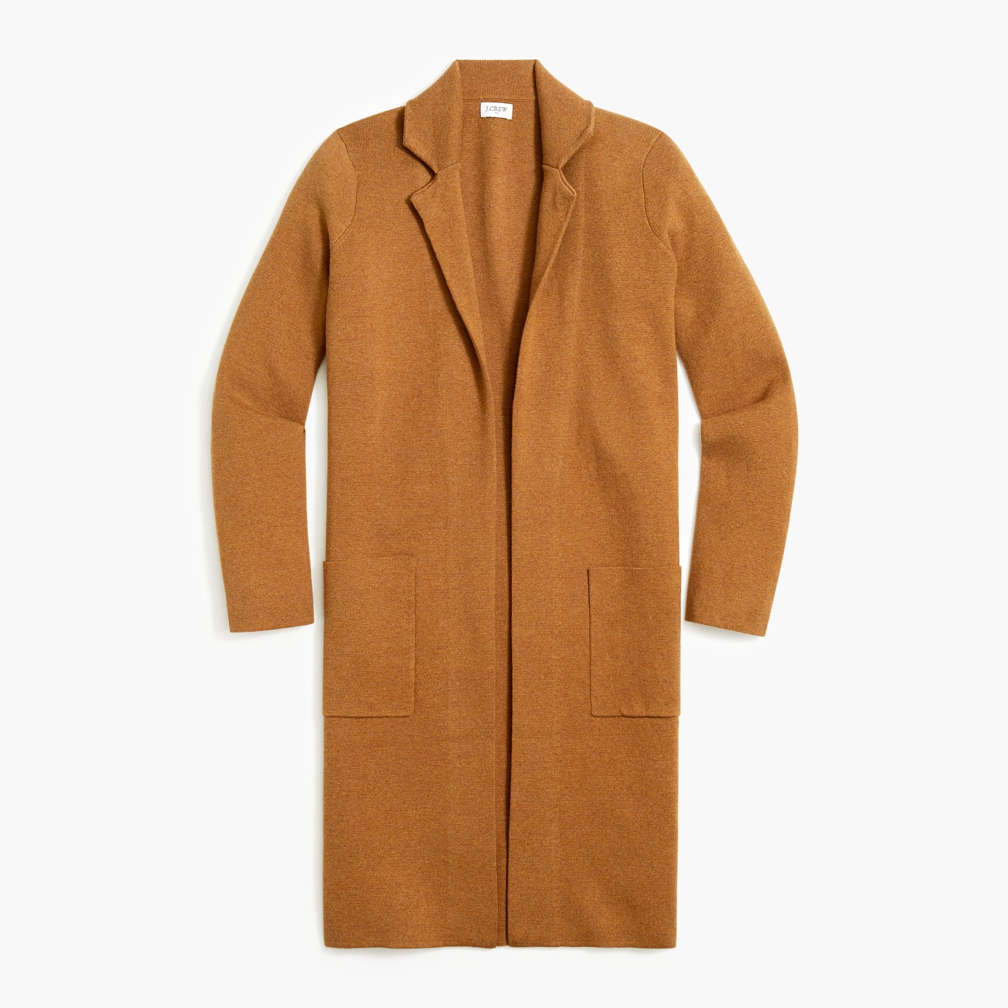Long sweater-jacket