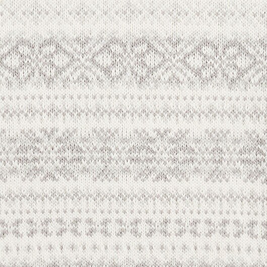 Fair Isle crewneck sweater SNOWY FAIRISLE factory: fair isle crewneck sweater for women
