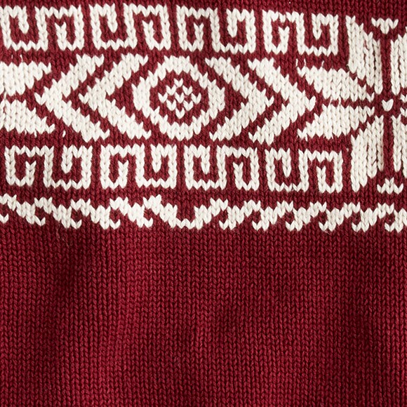 Fair Isle cotton rollneck sweater RED CURRANT FAIRISLE j.crew: fair isle cotton rollneck sweater for men