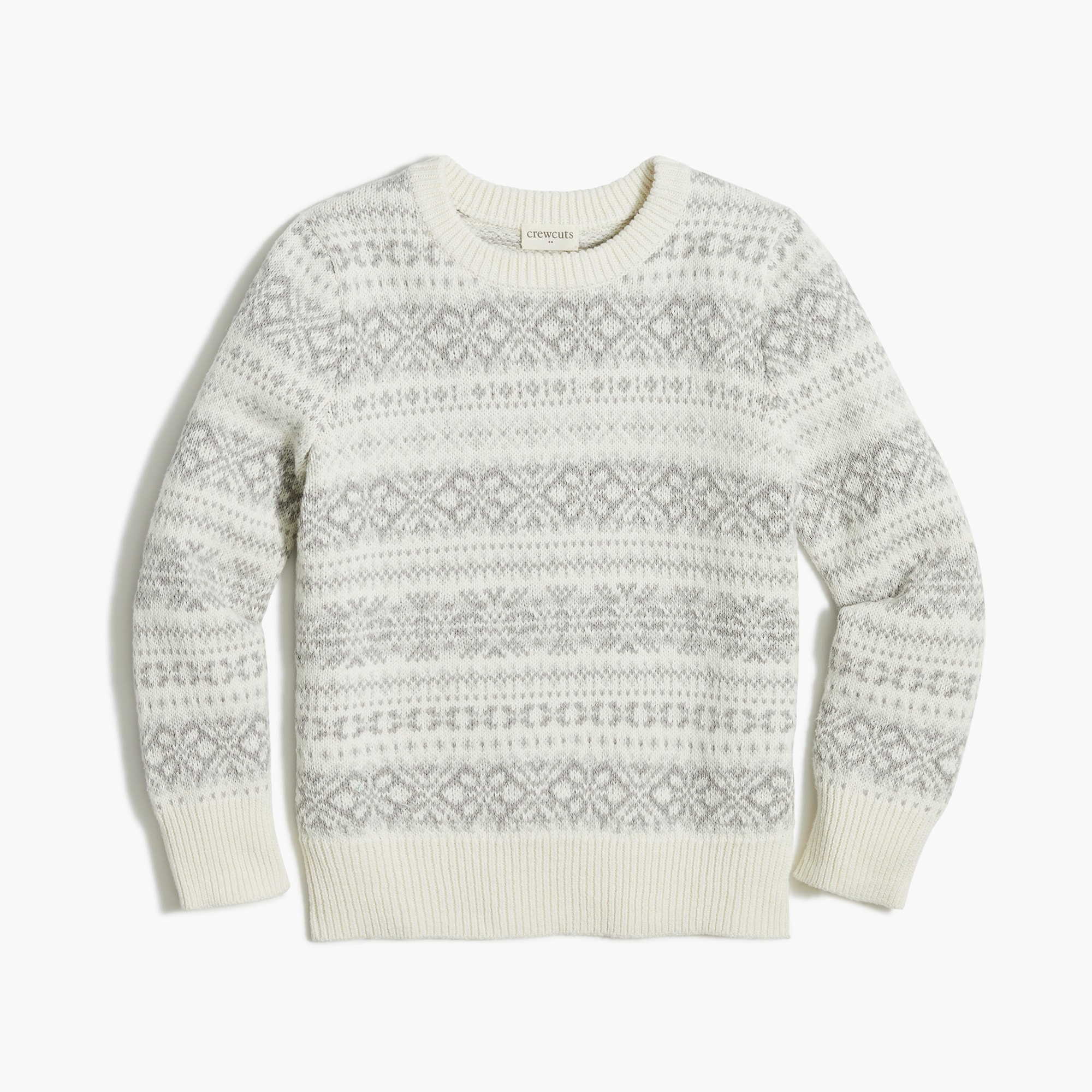 Girls' Fair Isle sweater