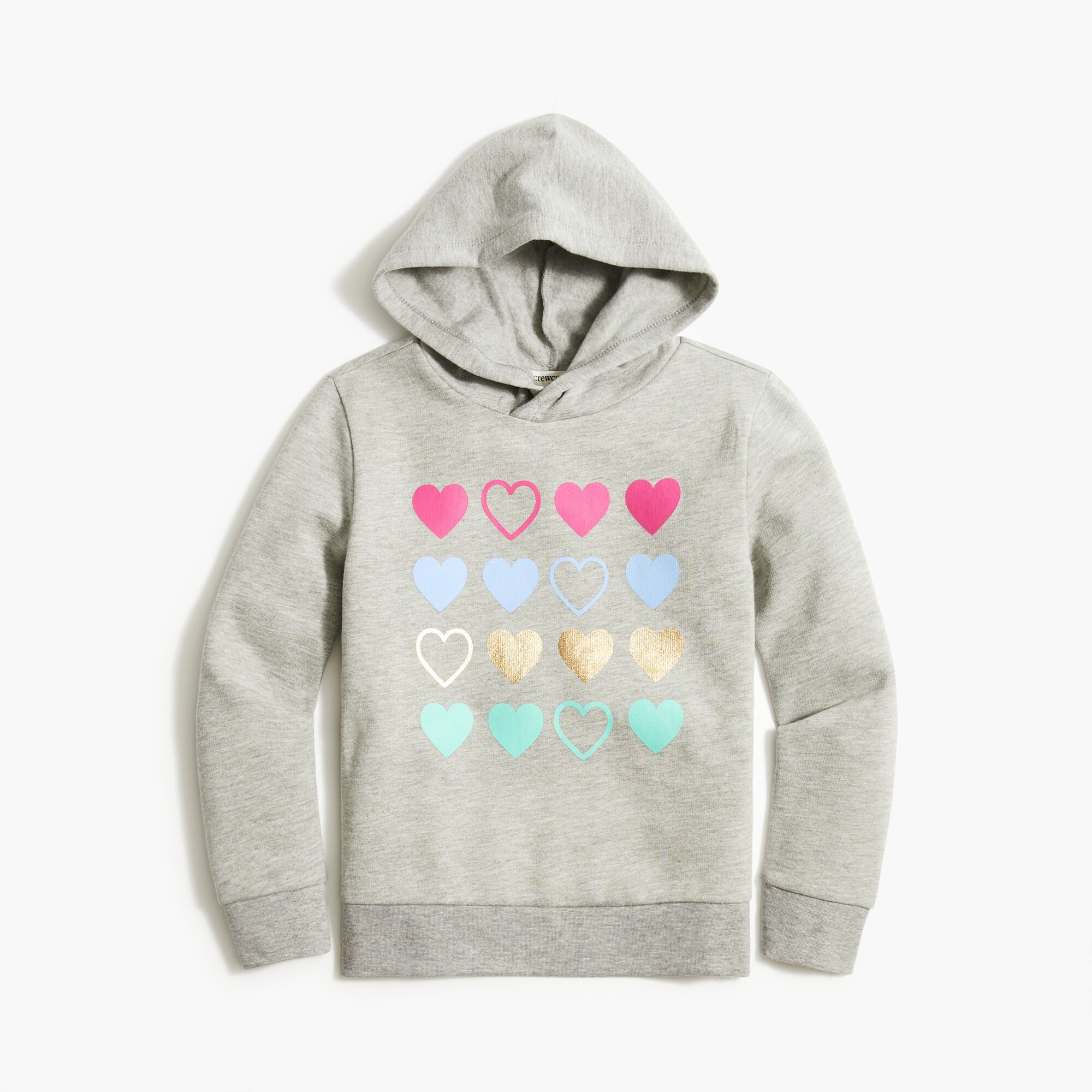 girls' hearts sweatshirt for girls