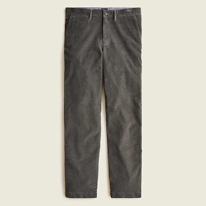 j.crew: classic relaxed-fit stretch corduroy pant for men, right side, view zoomed