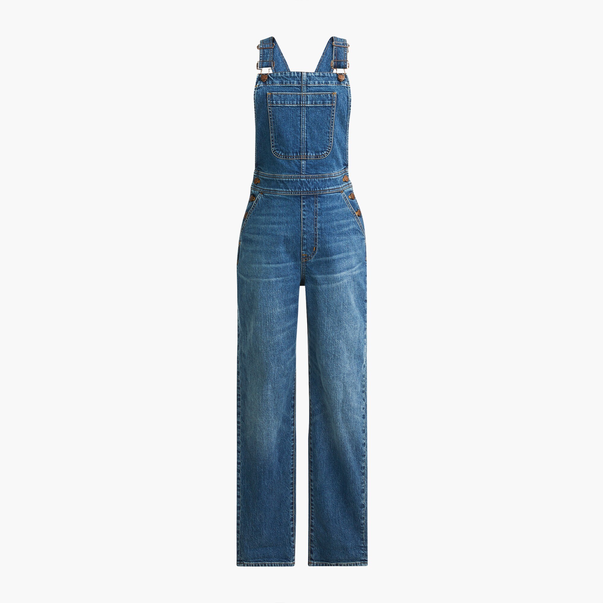 Classic overalls in all-day stretch