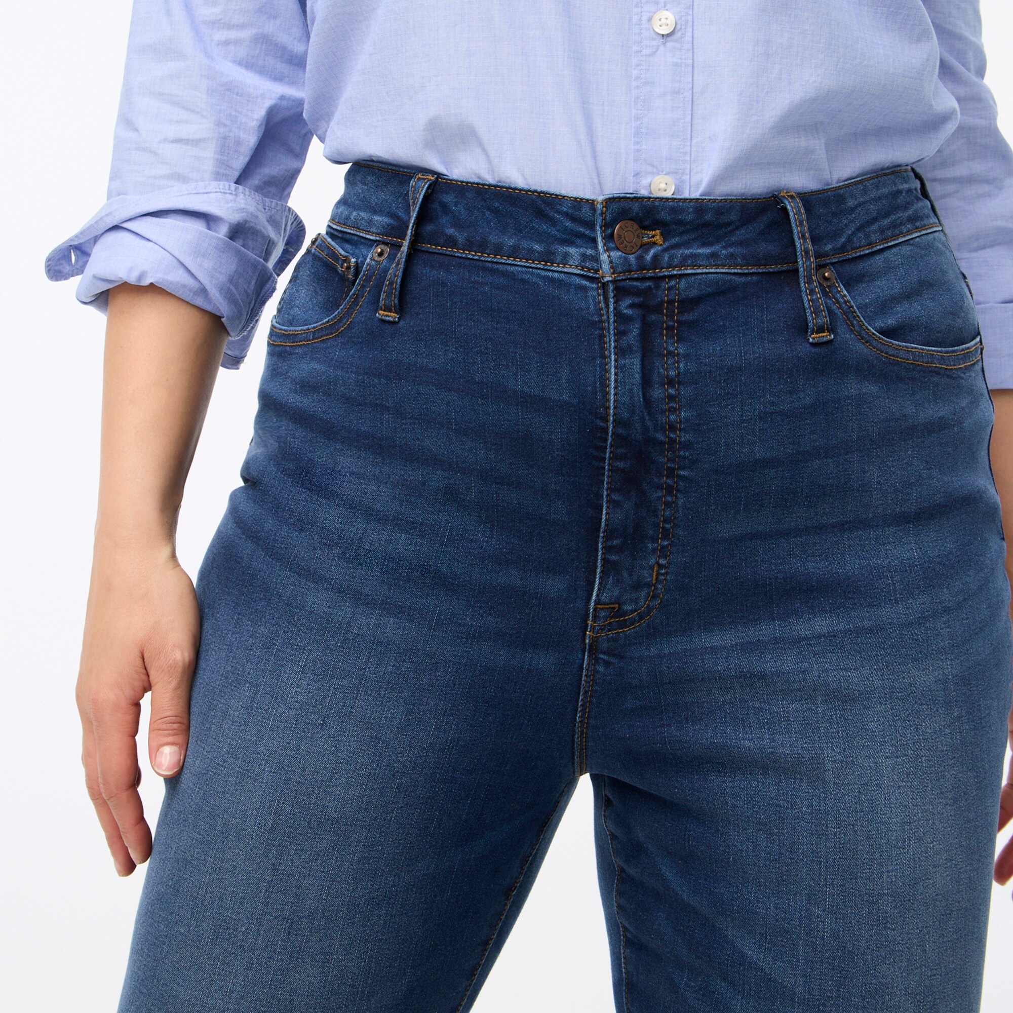 Kviksølv Banyan Motel Factory: Curvy 10" High-rise Skinny Jean In Signature Stretch For Women