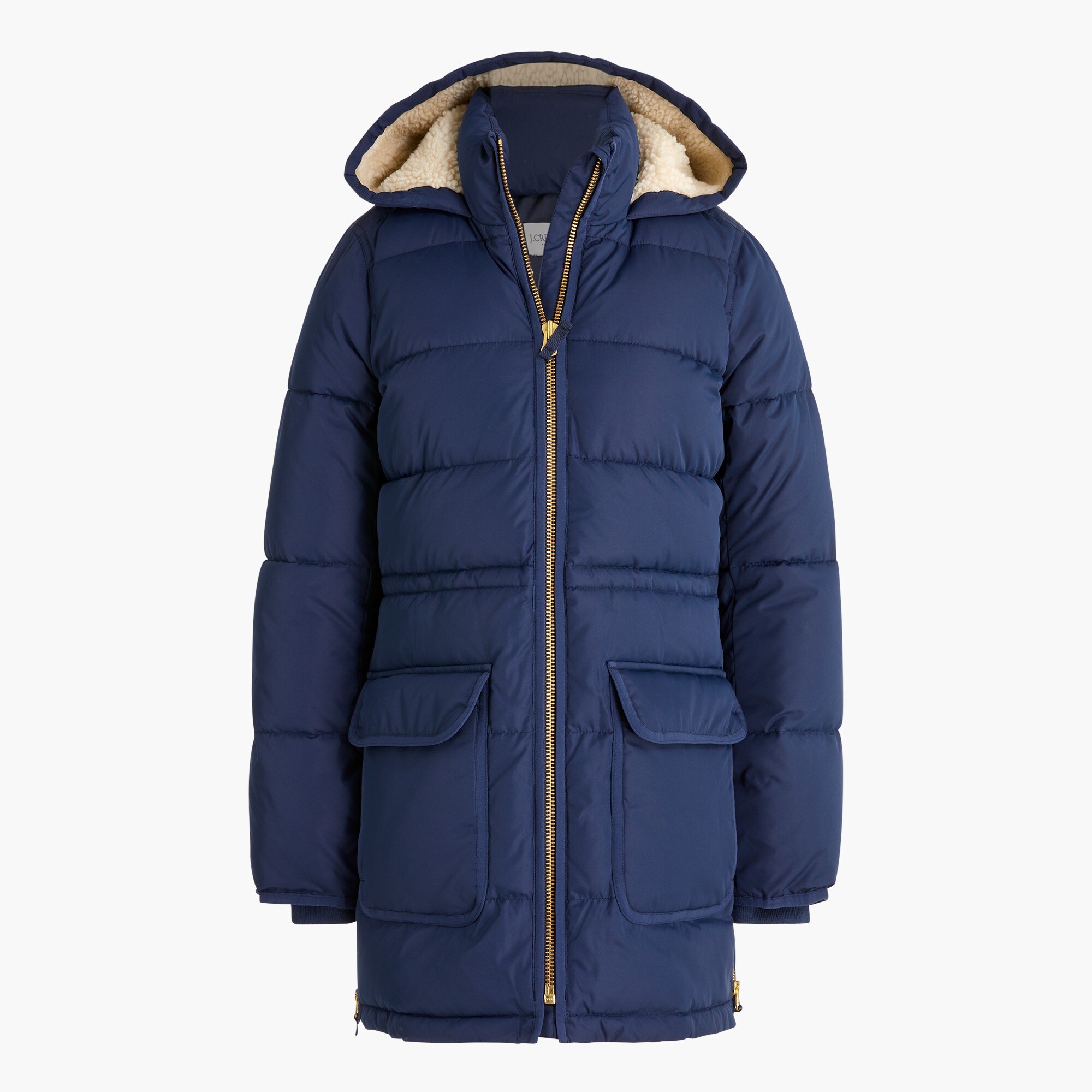 J crew mercantile puffer coat shop