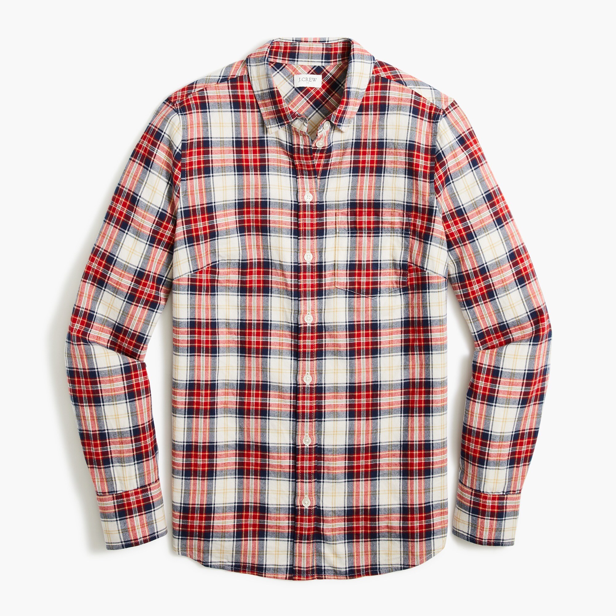 flannel shirt in boy fit for women