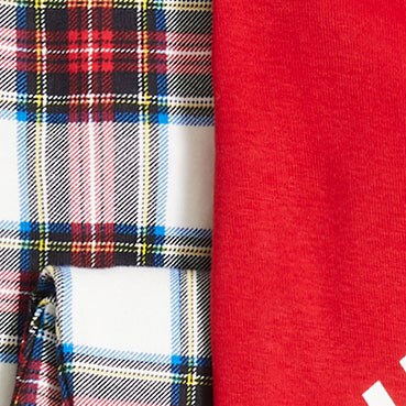 Men's striped pajama set CLASSIC RED AUTUMN PIN 