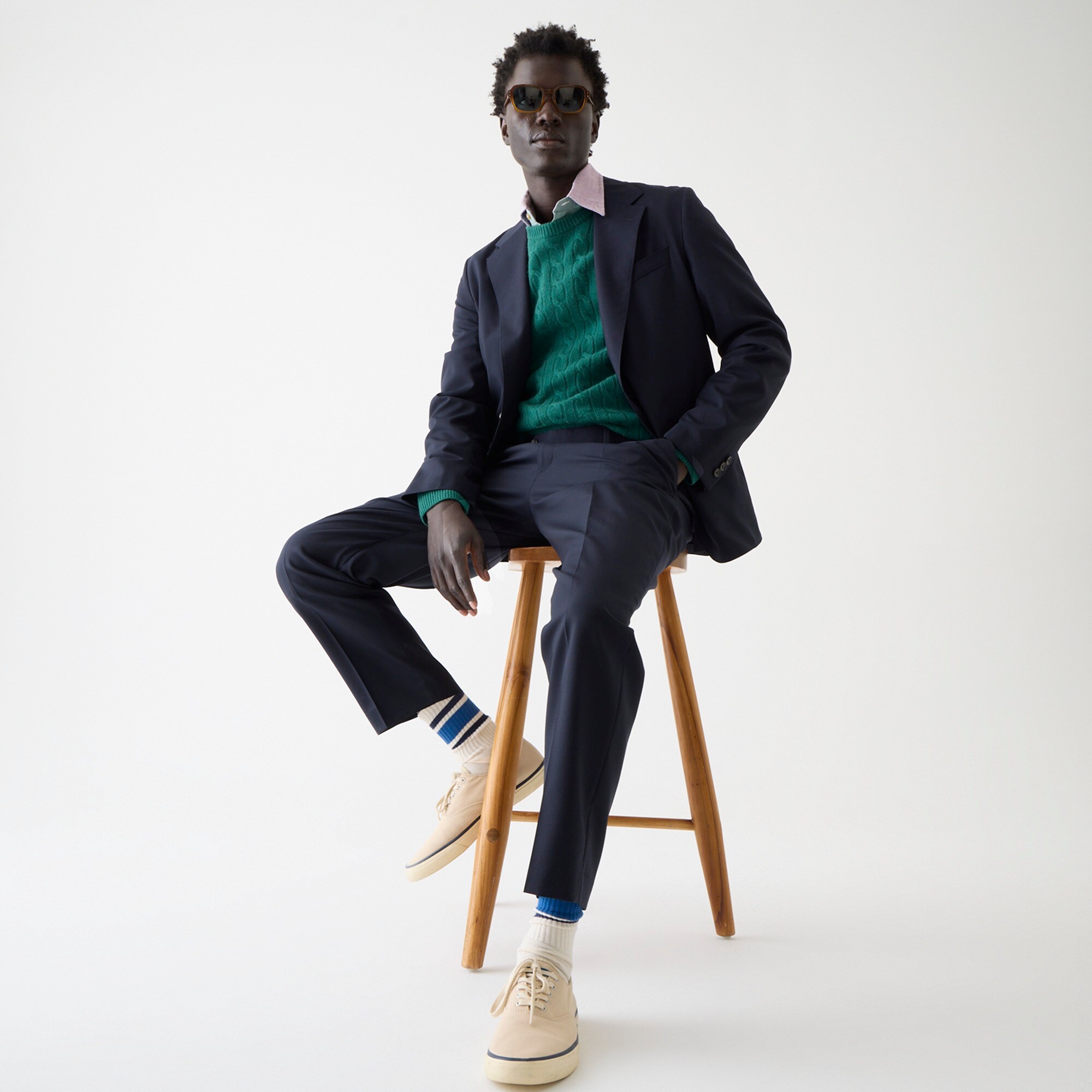 Kenmare suit jacket in Italian wool