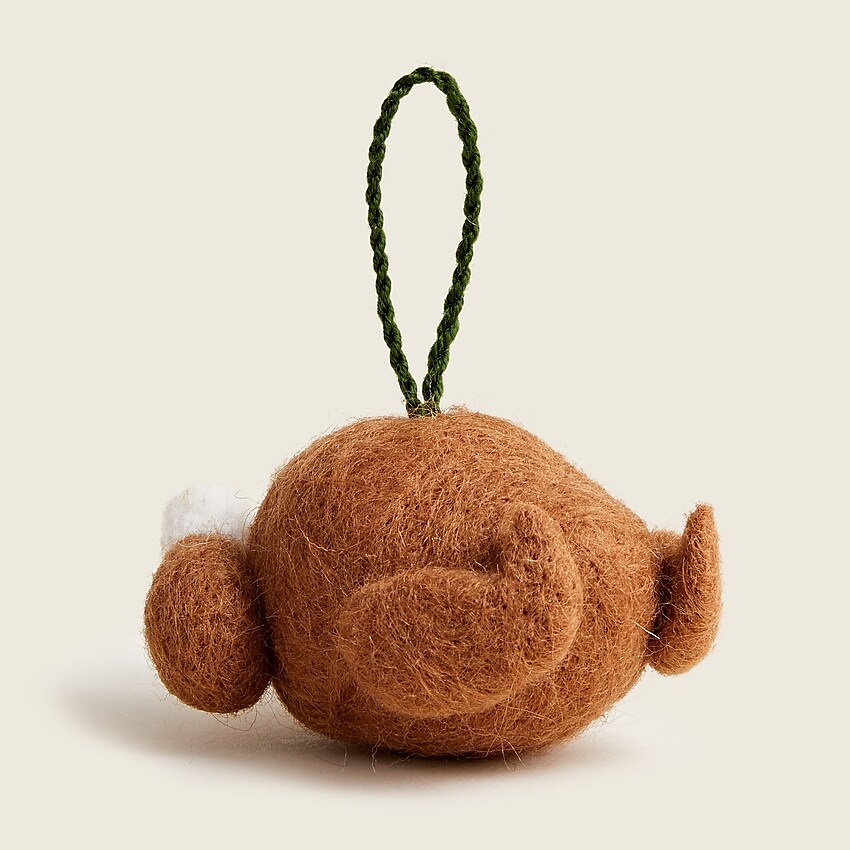j.crew: felted ornament for men, right side, view zoomed
