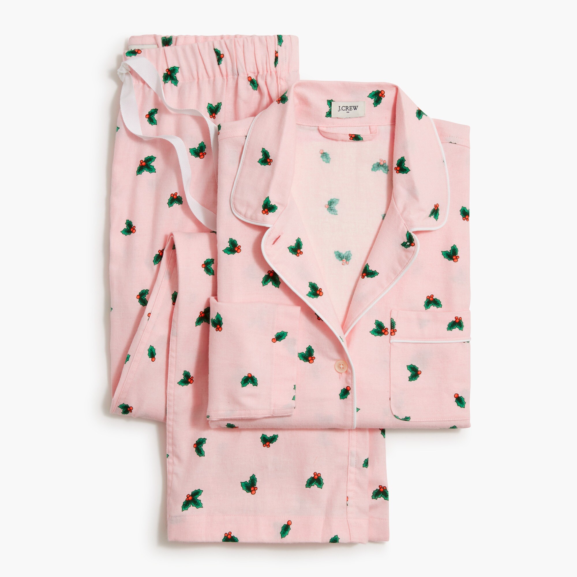 flannel pajama set for women