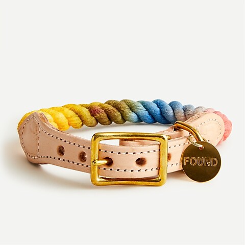 mens Found My Animal™ Henri ombre cotton rope cat and dog collar