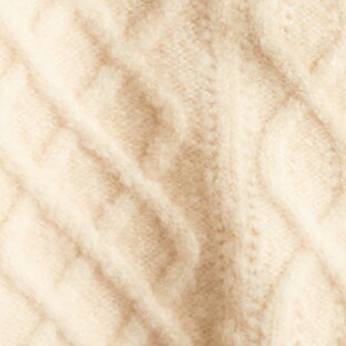 Stretch-wool cropped cable-knit cardigan sweater HTHR MUSLIN j.crew: stretch-wool cropped cable-knit cardigan sweater for women