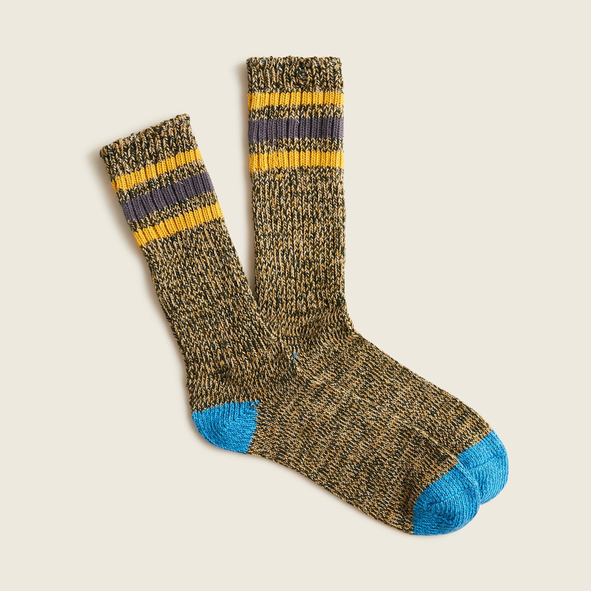 Marled camp socks