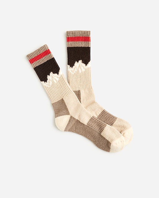 mens Nordic socks in wool blend