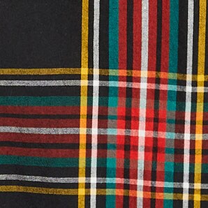 STEWART TARTAN BLACK RE