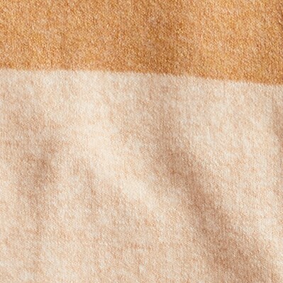 Striped turtleneck sweater in Supersoft yarn HTHR LINEN CAMEL j.crew: striped turtleneck sweater in supersoft yarn for women