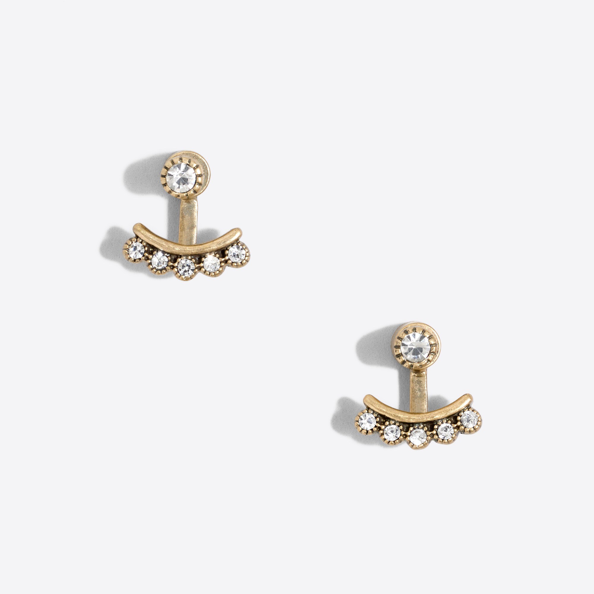 Crystal buds ear jackets