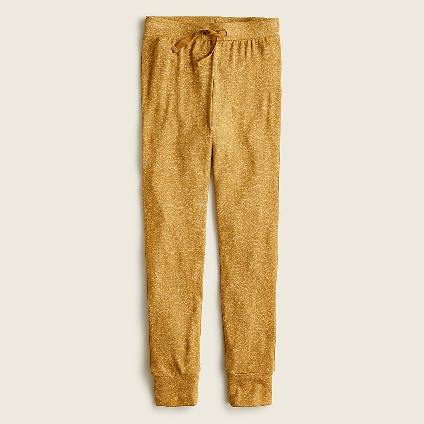 j.crew: girls' soft sweatpant for girls, right side, view zoomed
