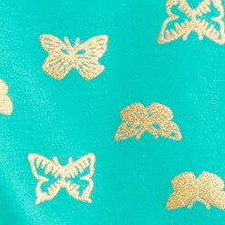 Girls' puff-sleeve butterfly dress BRIGHT PATINA girls' puff-sleeve butterfly dress for girls