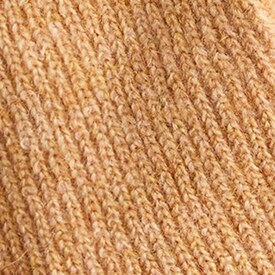 Ribbed tech-touch gloves in Supersoft yarn SOFT AZALEA 