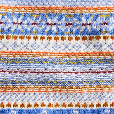 Fair Isle sweater-vest HTHR FLAX PERI j.crew: fair isle sweater-vest for women