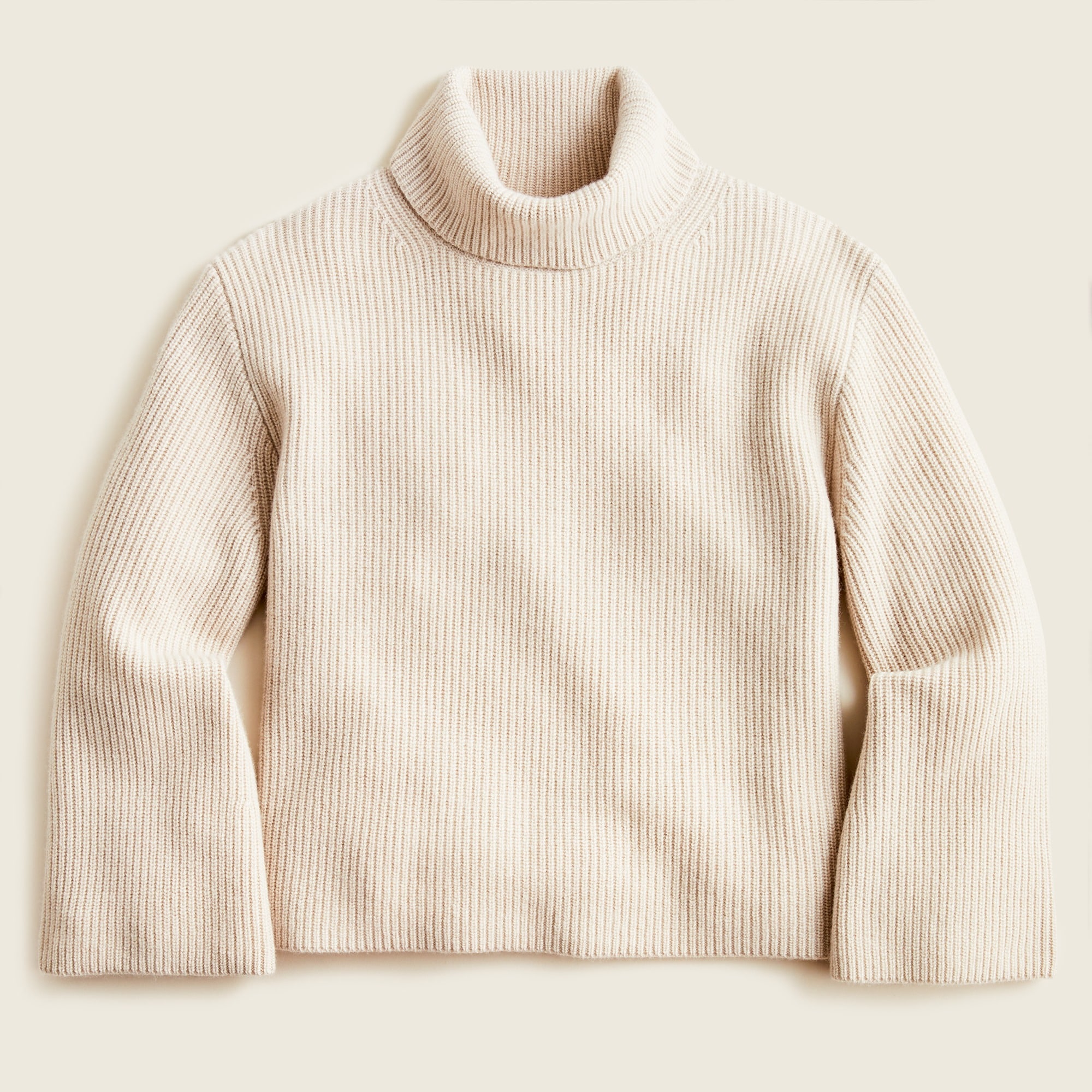 J.Crew Wool And Recycled Cashmere Relaxed Turtleneck For Women