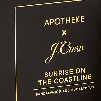 APOTHEKE X J.Crew Sunrise on the Coastline candle BLACK j.crew: apotheke x j.crew sunrise on the coastline candle for women